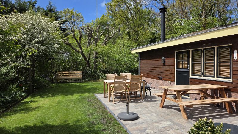 De tuin op het zuiden